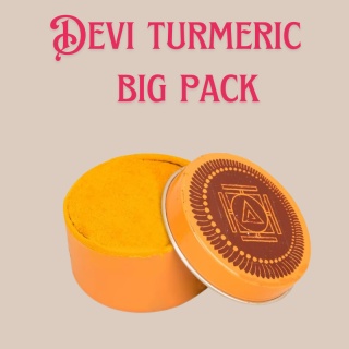 Devi Linga Bhairavi Turmeric BIG Consecrated