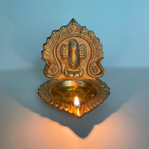 Linga Bhairavi Lamp Brass Lamp Devi