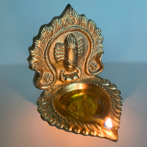 Linga Bhairavi Lamp Brass Lamp Devi