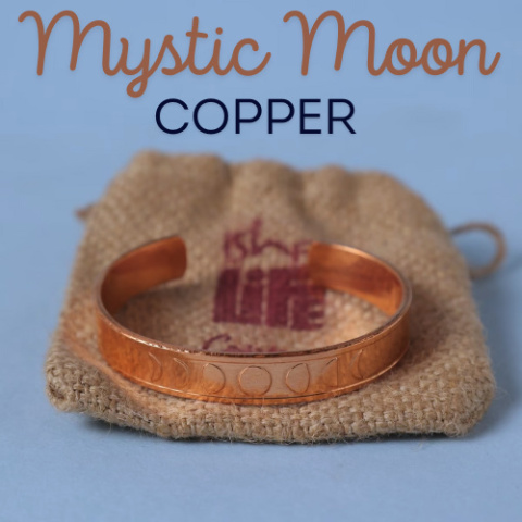 Mystic Moon miedziana bransoletka 100% Miedzi ()