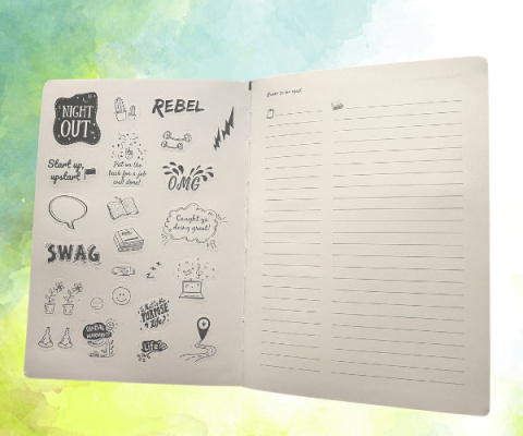 Dziennik Youth and Truth -  notes, kalendarz English