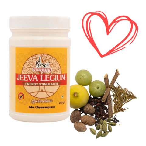 Jeeva Legium Chyawanprash  (250 g). Tradycyjny przepis Siddha na odporność