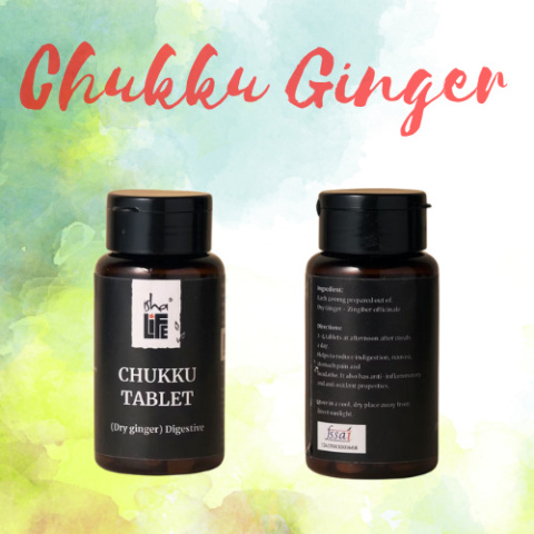 Chukku Tablet Imbir w tabletkach, 60 szt. 
