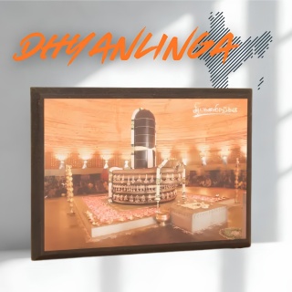 Dhyanalinga - photo with bracket