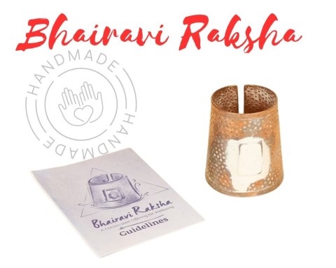 Consecrated Bhairavi Raksha - Size L Shield of Grace and Protection Devi