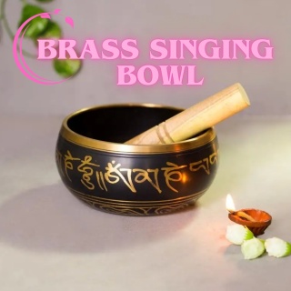 Brass Singing Bowl ISHA