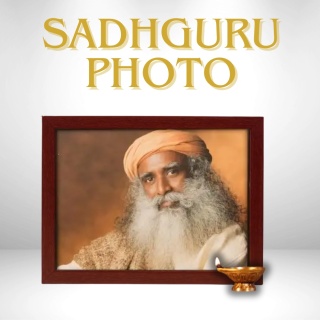 Sadhguru Photo 15x20cm - photo of ISHA stand