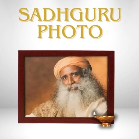 Sadhguru Photo 15x20cm - zdjęcie z podpórką 