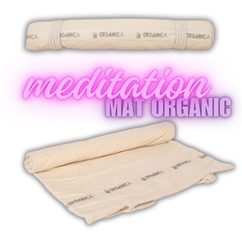 Organiczna Bawełniana mata do medytacji 