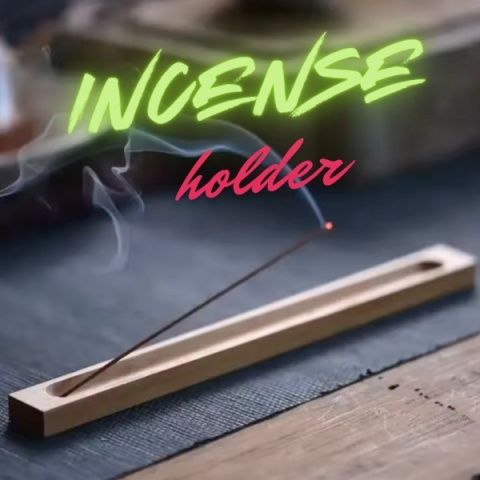 Bamboo stand incense stand - wooden