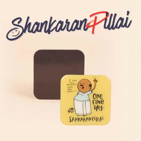 Żelowy Magnes Sankaran Pillai – Uśmiech na co dzień ( )